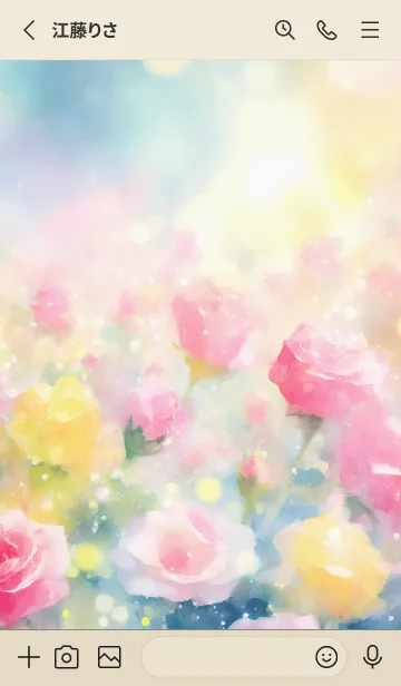 [LINE着せ替え] 薔薇(バラ)の花の着せかえ(R269)の画像2