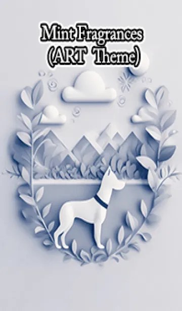 Mint Fragrance ART Theme270のLINE着せ替え