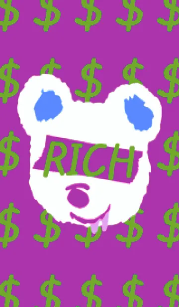 [LINE着せ替え] リッチ ベア 65の画像1