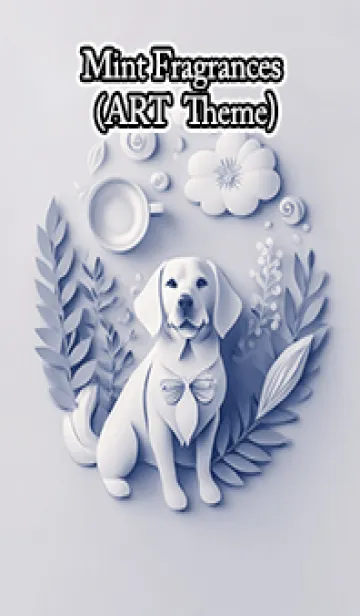 [LINE着せ替え] Mint Fragrance ART Theme272の画像1