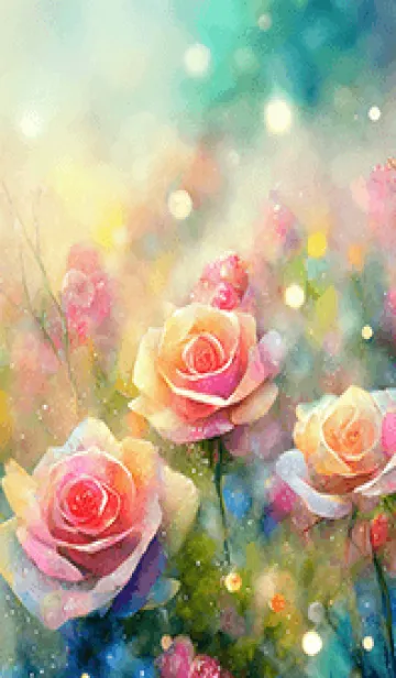 [LINE着せ替え] 薔薇(バラ)の花の着せかえ(R273)の画像1