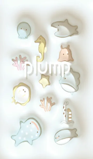 beige♡ぷっくり水族館05_1の着せ替えメイン画像