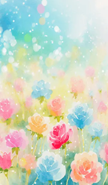 [LINE着せ替え] 薔薇(バラ)の花の着せかえ(R277)の画像1