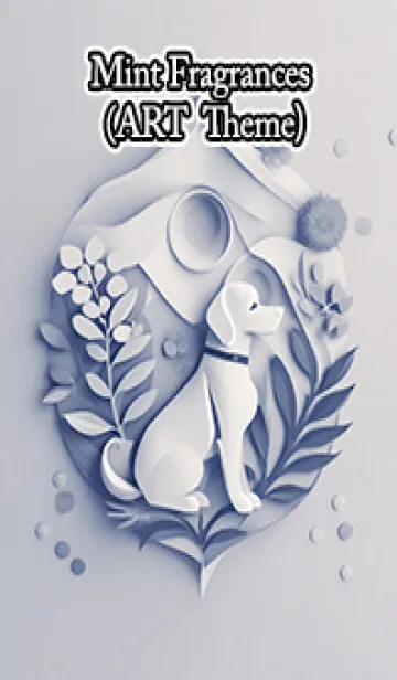 [LINE着せ替え] Mint Fragrance ART Theme277の画像1