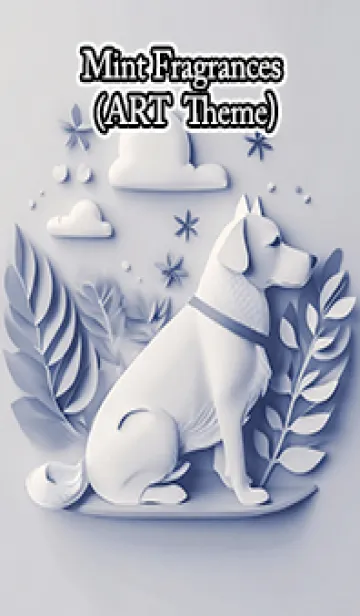 [LINE着せ替え] Mint Fragrance ART Theme278の画像1
