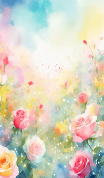 [LINE着せ替え] 薔薇(バラ)の花の着せかえ(R281)の画像1