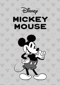 [LINE着せ替え] ミッキーマウス（モノトーン）の画像1