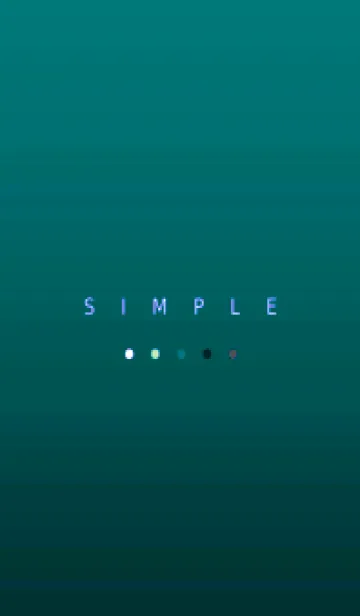 [LINE着せ替え] シンプル ドット .96の画像1