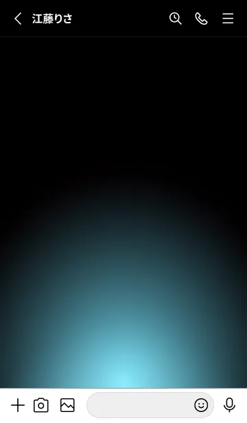 [LINE着せ替え] GREENISH BLUE LIGHT ICON THEME 2の画像2