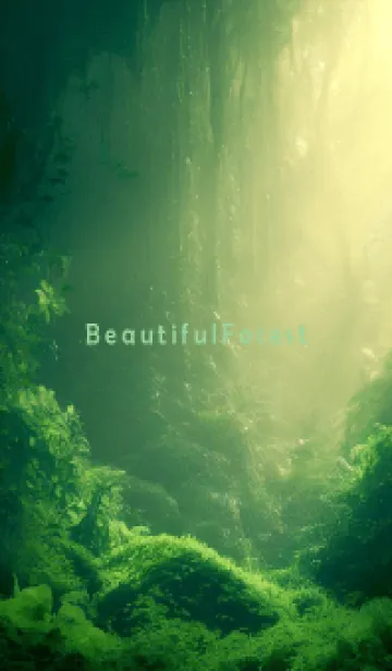 [LINE着せ替え] Beautiful Forest-HEALING 17の画像1