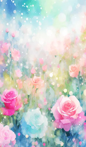 [LINE着せ替え] 薔薇(バラ)の花の着せかえ(R297)の画像1