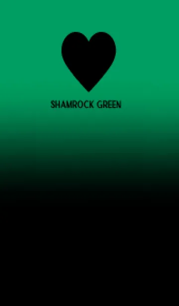 [LINE着せ替え] Black & Shamrock  Green Theme V.5 (JP)の画像1
