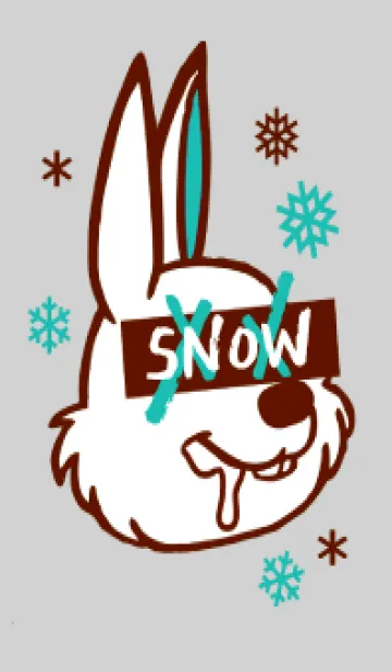 [LINE着せ替え] スノーラビット .6の画像1
