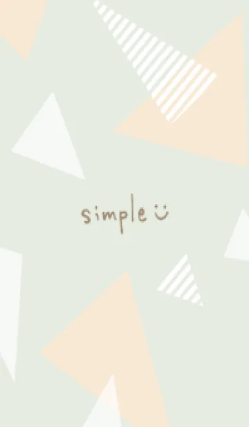 [LINE着せ替え] おしゃれ 三角17の画像1