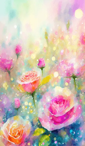 [LINE着せ替え] 薔薇(バラ)の花の着せかえ(R300)の画像1