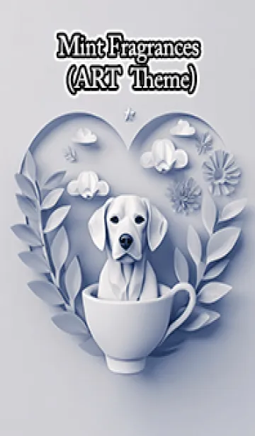 [LINE着せ替え] Mint Fragrance ART Theme280の画像1