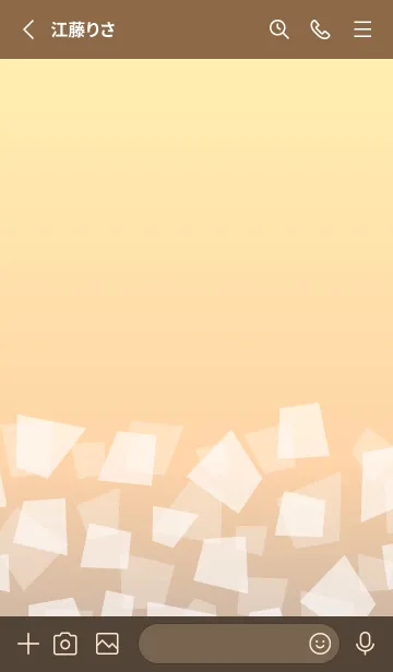 [LINE着せ替え] グラデーション 四角30の画像2