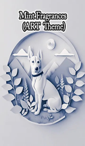 [LINE着せ替え] Mint Fragrance ART Theme283の画像1