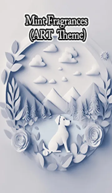 [LINE着せ替え] Mint Fragrance ART Theme284の画像1
