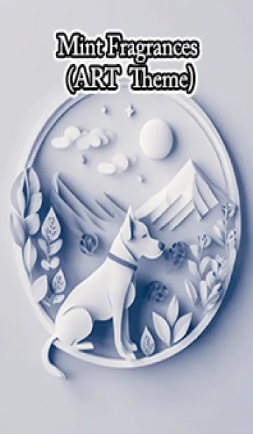 [LINE着せ替え] Mint Fragrance ART Theme285の画像1