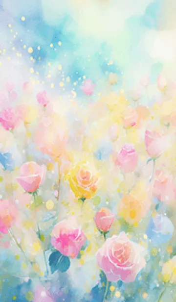 [LINE着せ替え] 薔薇(バラ)の花の着せかえ(R306)の画像1