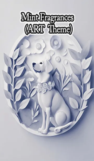 [LINE着せ替え] Mint Fragrance ART Theme286の画像1