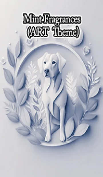 [LINE着せ替え] Mint Fragrance ART Theme288の画像1