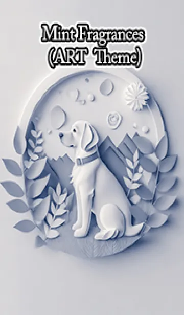 [LINE着せ替え] Mint Fragrance ART Theme289の画像1