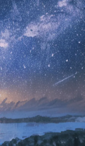 [LINE着せ替え] 秋の夜空#LN17。の画像1