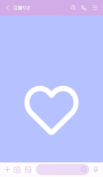 [LINE着せ替え] ハート アイコン 9の画像2