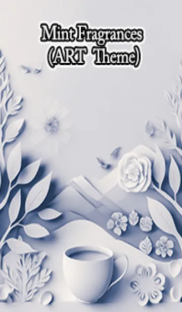 [LINE着せ替え] Mint Fragrance ART Theme292の画像1