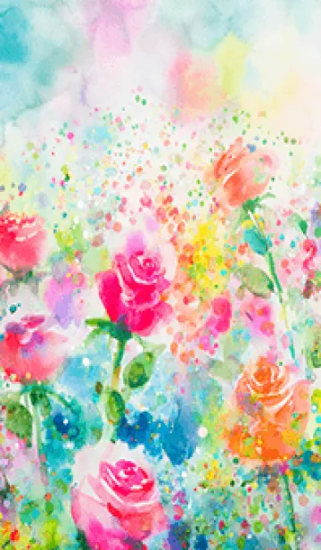 [LINE着せ替え] 薔薇(バラ)の花の着せかえ(R314)の画像1