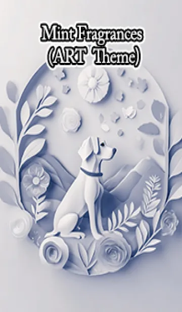 [LINE着せ替え] Mint Fragrance ART Theme295の画像1