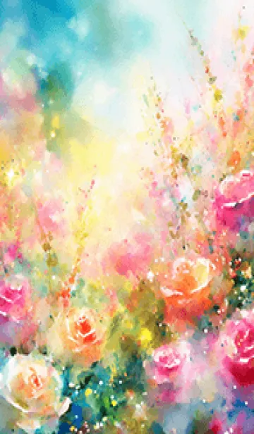 [LINE着せ替え] 薔薇(バラ)の花の着せかえ(R315)の画像1