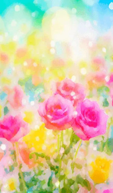 [LINE着せ替え] 薔薇(バラ)の花の着せかえ(R316)の画像1