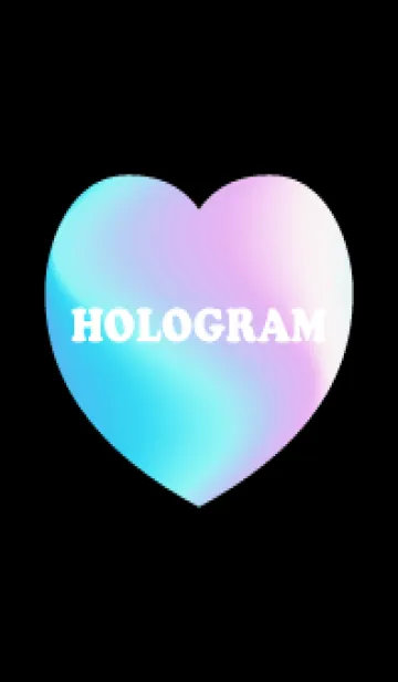 [LINE着せ替え] HOLOGRAM -Heart mark-の画像1