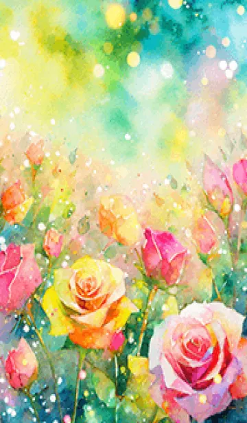 [LINE着せ替え] 薔薇(バラ)の花の着せかえ(R317)の画像1