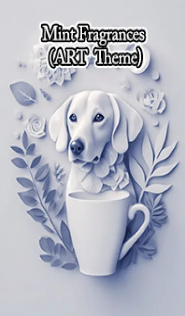 [LINE着せ替え] Mint Fragrance ART Theme298の画像1