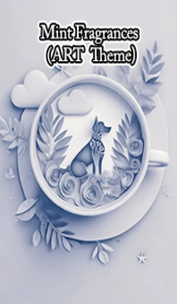 [LINE着せ替え] Mint Fragrance ART Theme299の画像1