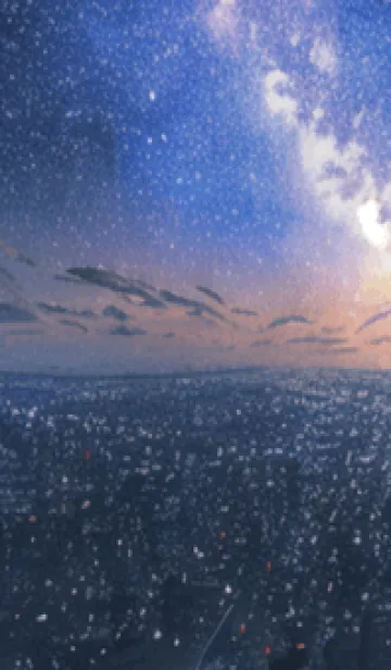 [LINE着せ替え] 秋の夜空#LL010。の画像1