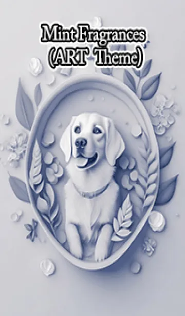 [LINE着せ替え] Mint Fragrance ART Theme300の画像1