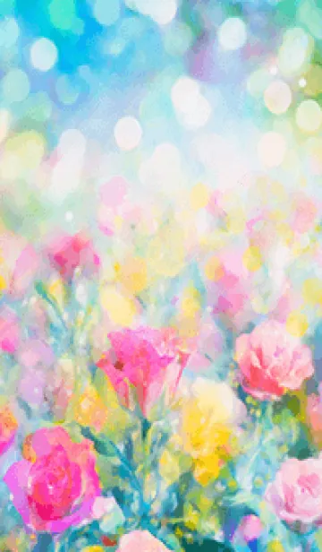 [LINE着せ替え] 薔薇(バラ)の花の着せかえ(R327)の画像1