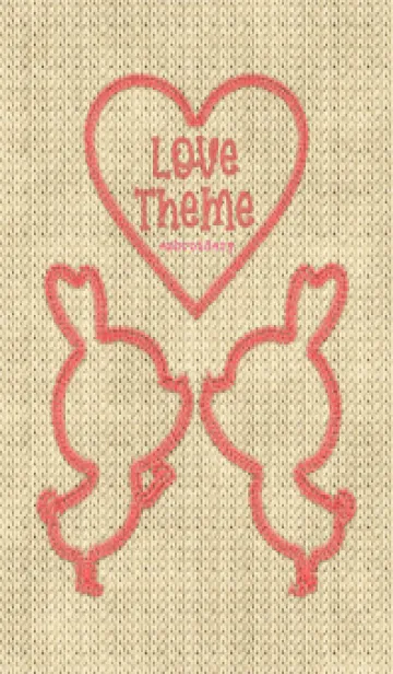 [LINE着せ替え] Love Theme Embroidery 12の画像1