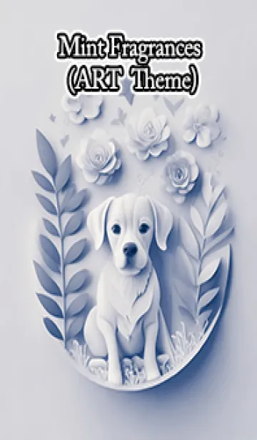 [LINE着せ替え] Mint Fragrance ART Theme306の画像1