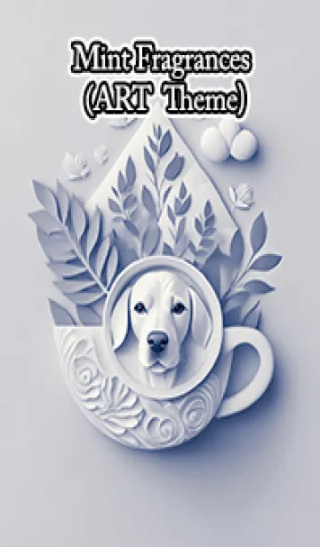 [LINE着せ替え] Mint Fragrance ART Theme307の画像1