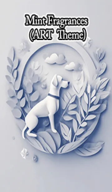 [LINE着せ替え] Mint Fragrance ART Theme308の画像1