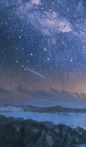 [LINE着せ替え] 秋の夜空#LN129。の画像1