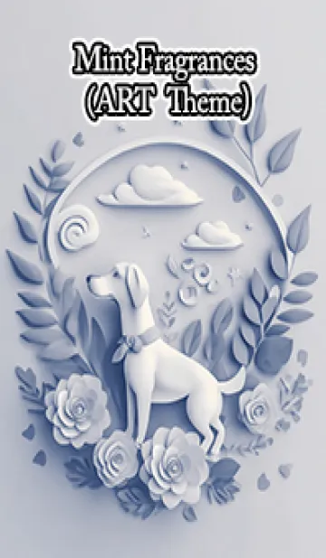 [LINE着せ替え] Mint Fragrance ART Theme309の画像1