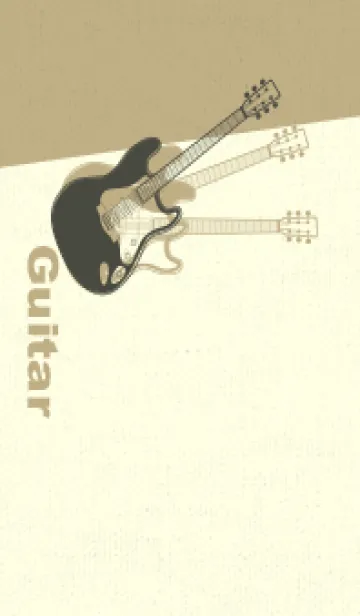 [LINE着せ替え] エレキギター Line  千歳茶の画像1