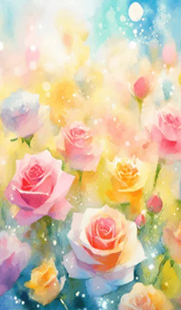 [LINE着せ替え] 薔薇(バラ)の花の着せかえ(R333)の画像1